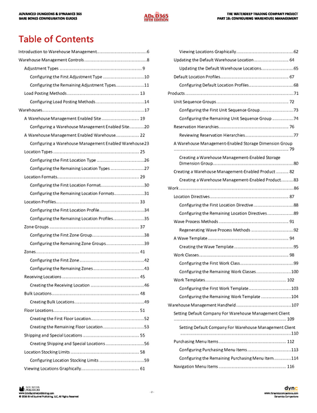 BBCG.18.D365.5.PDF: Configuring Warehouse Management within Dynamics 3 ...