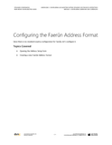 BBCG.A1.01.D365.2.PDF: Configuring the Faerûn Localizations within Dynamics 365 Finance & Operations (Second Edition) - Module 1: Configuring Addresses and Currencies (Digital)