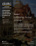 BBCG.03.07.AX2012.2.PDF: Configuring Accrual Schemes within Dynamics AX 2012 - Second Edition (Digital)