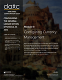 BBCG.03.08.AX2012.2.PDF: Configuring Currency Management within Dynamics AX 2012 - Second Edition (Digital)