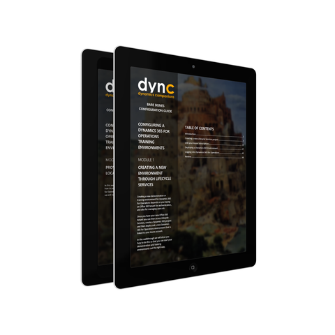 BBCG.01.D365.1.PDF Configuring A Training Environment within Dynamics 365 for Operations