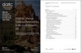 SG.80740AE.D365.1.PDF: Manage Customer Relationships in Microsoft Dynamics AX Study Guide (Digital)