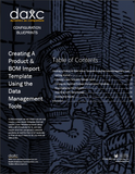 WG.06.D365.1.PDF: Creating a Product & BOM Import Template using the Data Management Tools (Digital)