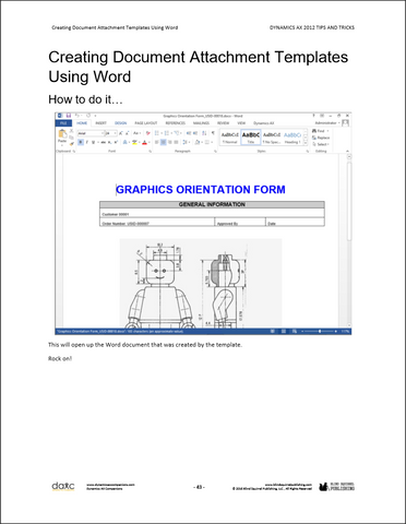TIP.001.AX2012.1.PDF: Creating Document Attachment Templates Using Wor ...