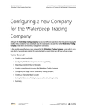 WDTC.03.D365.WG.1.PDF: Waterdeep Trading Company Project - Module 3: Configuring a new Company for the Waterdeep Trading Company (Digital)