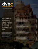 WG.15.AX2012.1.GUIDE.PDF: Self Service Reporting Using Power BI within Dynamics AX 2012 (Digital)